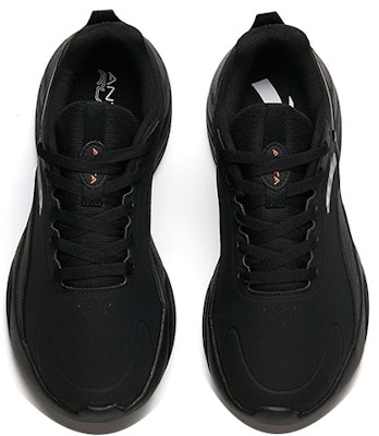 Anta Runninng Series Sneakers Leather 'Black White' 112215571-7 Lookbook Anta Runninng Series Sneakers Leather 'Black White' 112215571-7