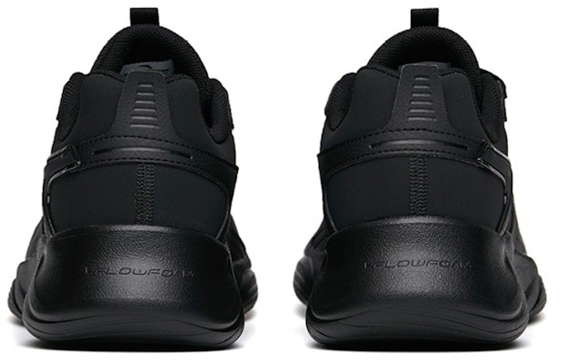 Anta Runninng Series Sneakers Leather 'Black White' 112215571-7 Shop Anta Runninng Series Sneakers Leather 'Black White' 112215571-7
