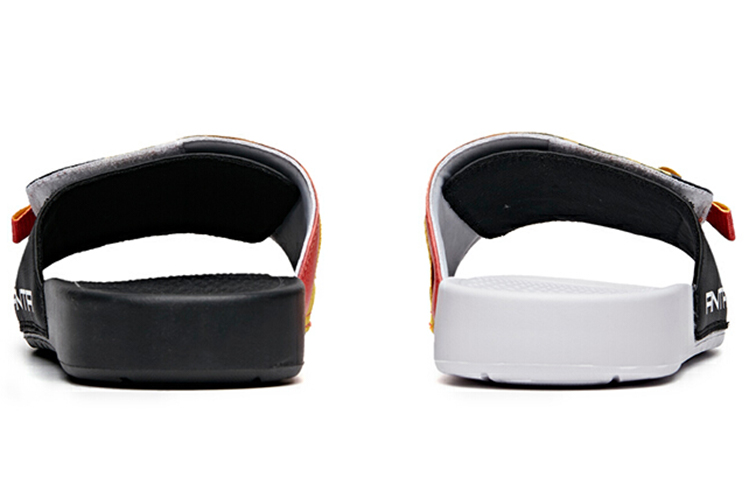 Shop Anta Sandal 'Orange Black' 912036965-4