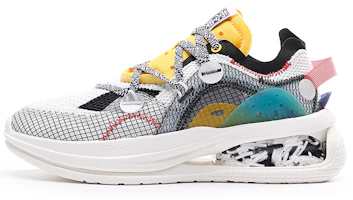 Anta SEED 'Zero Bound Breeze' Low Top Running Shoes 'White Black Green' 112138811-2 Anta SEED 'Zero Bound Breeze' Low Top Running Shoes 'White Black Green' 112138811-2