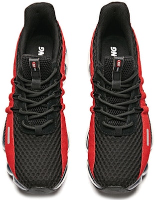 Anta安踏 SEEED星環1.0 全掌氣墊 跑步鞋 男款 紅黑 Shop Anta安踏 SEEED星環1.0 全掌氣墊 跑步鞋 男款 紅黑