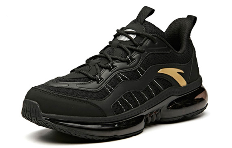 Lookbook Anta SEEED ''Schwarz Gold'' Sneakers 912015507-5