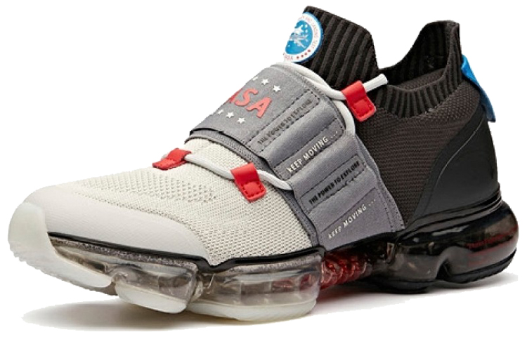 Lookbook Anta安踏 SEEED零界 NASA 60週年紀念款 全掌氣墊 減震防滑 低筒運動鞋 白灰黑