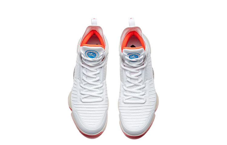 Lookbook Anta SEEED High Top Basketbal ''NASA 60e Verjaardag - Wit Rood'' 91831198-5