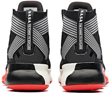 Anta安踏 SEEED籽計劃 探域 NASA60th紀念款 氣墊高筒籃球鞋 黑紅 Shop Anta安踏 SEEED籽計劃 探域 NASA60th紀念款 氣墊高筒籃球鞋 黑紅