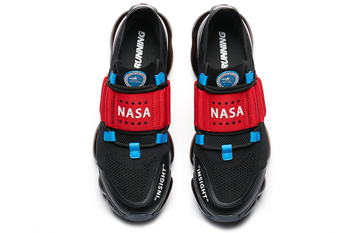 Shop Anta x NASA Seed 'Hitam Merah Biru' 91835509-2