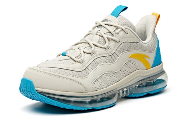 Lookbook 安踏SEEED低帮灰黄配色 912015507-3