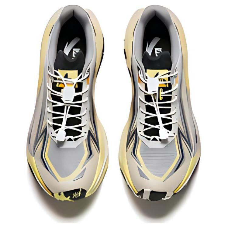 Anta Shanyue 'Grey Yellow White' 圖 4