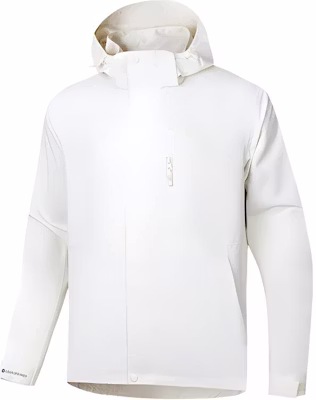Anta Shell Vanilla White Windproof Hooded Jacket Unisex Outdoor Apparel 972437601-4 Buy Anta Shell Vanilla White Windproof Hooded Jacket Unisex Outdoor Apparel 972437601-4