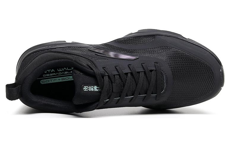 Lookbook Anta安踏 神行 防滑耐磨 低筒 跑步鞋 男款 黑色