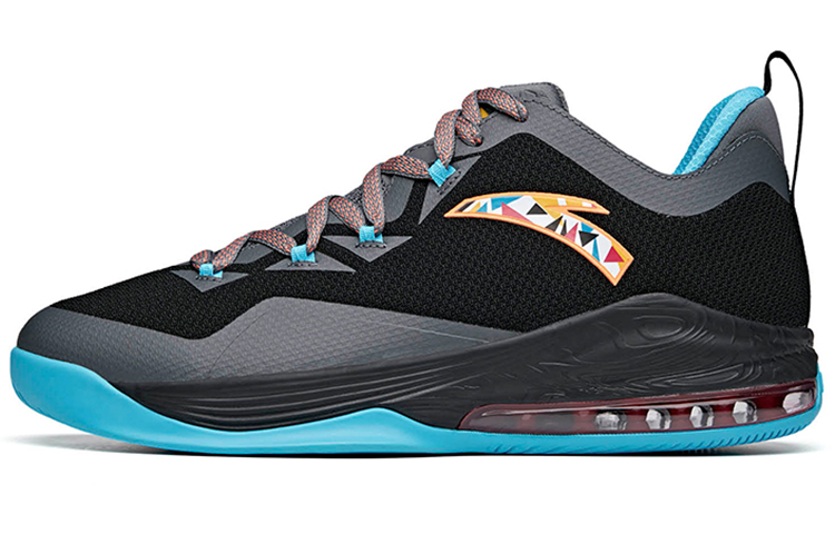 Anta Shield Knit 'Black Grey Blue'