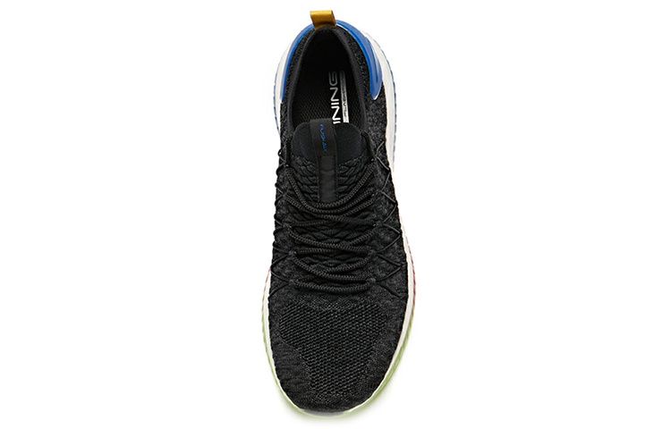 Shop Anta Shock-Absorber Low ''Nero Blu'' 11915501-2