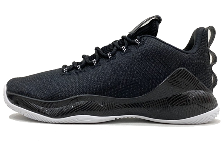 Anta Shock-Absorbing Low-Top Basketball 'Black' 11911188-2