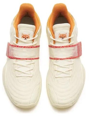 Anta Shock-Absorbing Low-Top Basketball Shoes 'Light Beige White' 11241109-4 Shop Anta Shock-Absorbing Low-Top Basketball Shoes 'Light Beige White' 11241109-4