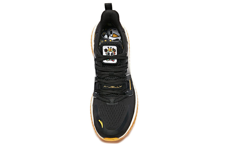 Lookbook Anta Shock-Absorbing Low 'Black Yellow' 11935501-6