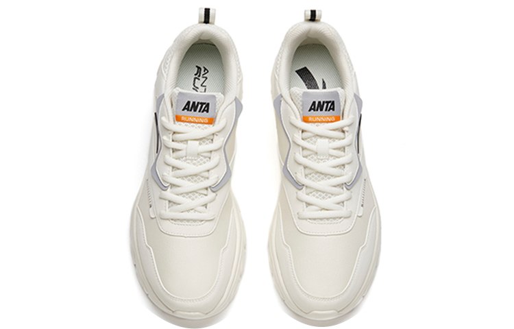 Shop Anta Shock-Absorbing Low 'White Grey Black' 912145573-8