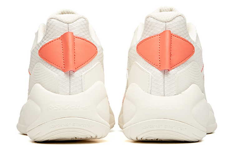 Shop Anta Shock-Absorbing Low 'White Orange' 112111609-3