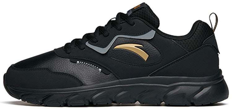 anta-shock-absorbing-low-top-running-shoes-black-grey-gold-912145573-3