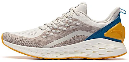 Anta Shock-Absorbing Woven Running Shoes 'Yellow Grey' 11915588-5 Anta Shock-Absorbing Woven Running Shoes 'Yellow Grey' 11915588-5
