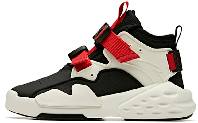 Anta Stoßdämpfende Rutschfeste Verschleißfeste High-Top Sneaker ''Weiß Schwarz Rot'' 11948080-4 Buy Anta Stoßdämpfende Rutschfeste Verschleißfeste High-Top Sneaker ''Weiß Schwarz Rot'' 11948080-4