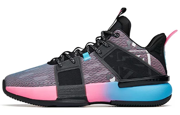 Anta Shock 3 High 'Black Pink Blue' 112131605S-1