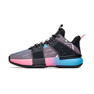 Anta Shock 3 High 'Black Pink Blue'