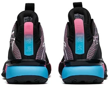 安踏 冲击3 防滑耐磨 高筒籃球鞋 黑粉藍 Purchase 安踏 冲击3 防滑耐磨 高筒籃球鞋 黑粉藍