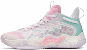 Anta Magic Cement Bubble Outfield Basketball Shoes 'White Pink' 912321610S-3 Anta Magic Cement Bubble Outfield Basketball Shoes 'White Pink' 912321610S-3