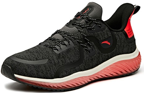 Anta安踏 高彈性膠 低筒 運動鞋 男款 黑紅 Order Anta安踏 高彈性膠 低筒 運動鞋 男款 黑紅