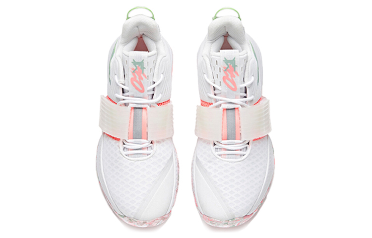 Lookbook 安踏Sweep '白 绿 粉' 112031108-1