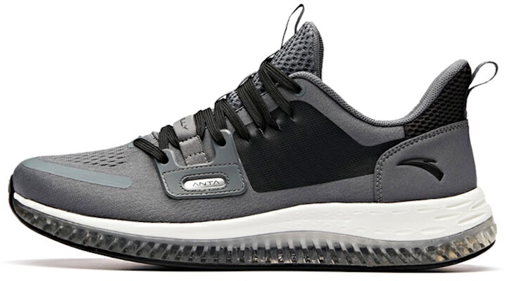 Anta Shock-Absorbing Low Running Shoes 'Grey Black White' 11935501-4 Buy Anta Shock-Absorbing Low Running Shoes 'Grey Black White' 11935501-4