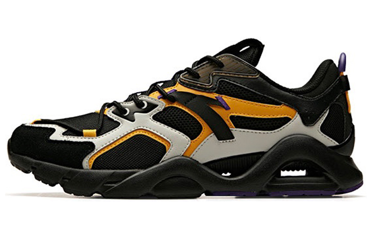 Buy Zapatillas Anta Running 'Negro Gris Naranja' 91945535-3