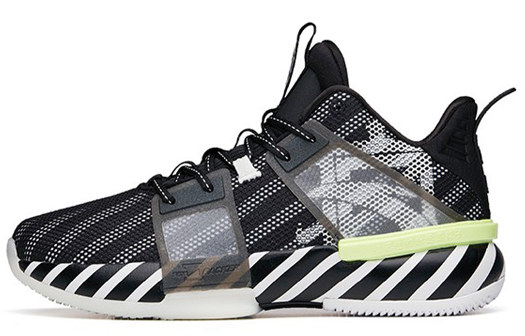 Buy 安踏KT震惊5影响1.0篮球鞋‘黑白’ 112131605-5