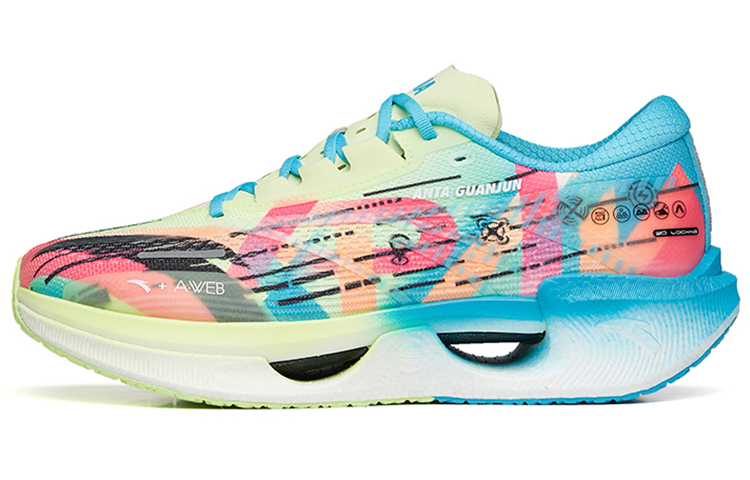 Anta Shock The Waves 'Neon Green Blue' 112255599A-7