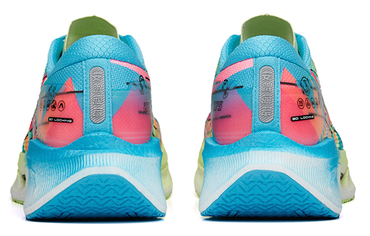 Anta Shock The Waves 'Neon Green Blue' 圖 4