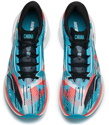 Anta安踏 驚濤 1 氮科技 長距離 防滑耐磨 低筒 跑步鞋 男款 藍黑紅 Lookbook Anta安踏 驚濤 1 氮科技 長距離 防滑耐磨 低筒 跑步鞋 男款 藍黑紅