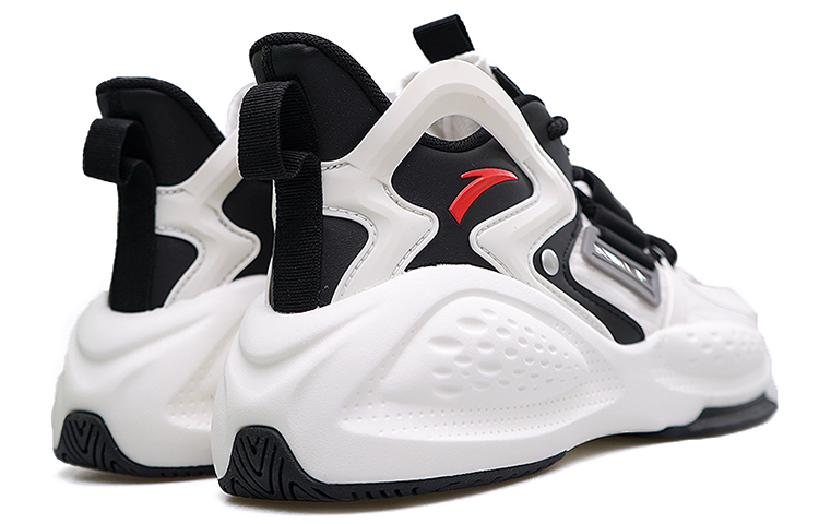 Lookbook Anta Shock The Game 2.0 Mid 'Black White Red' 112038081-5