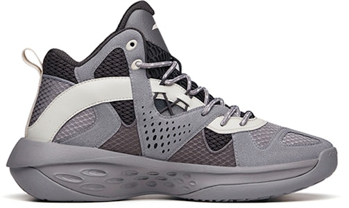 安踏 灰色高帮篮球鞋 Shock The Game 2 112211620S-2 Order 安踏 灰色高帮篮球鞋 Shock The Game 2 112211620S-2