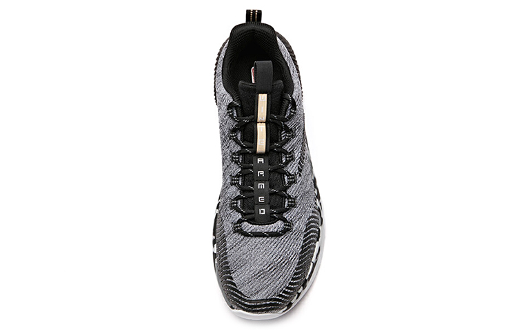 Lookbook Anta Shock The Game 2 Low 'Black Grey' 11841304-2