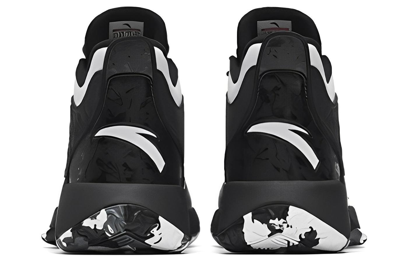 Lookbook Anta Shock The Game 2 Low 'Black White' 112241615-3