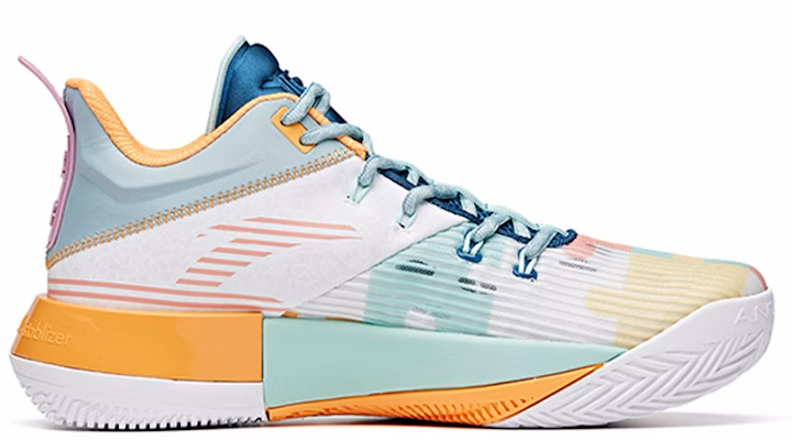 Anta Klay Thompson Crazy 4 Attack 2 Basketball Shoes 'White Multi' 112031107-6 Order Anta Klay Thompson Crazy 4 Attack 2 Basketball Shoes 'White Multi' 112031107-6