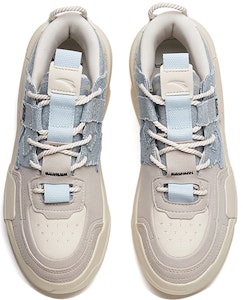 Anta安踏 霸氣 3.0 防滑耐磨 低筒 板鞋 灰藍 Lookbook Anta安踏 霸氣 3.0 防滑耐磨 低筒 板鞋 灰藍