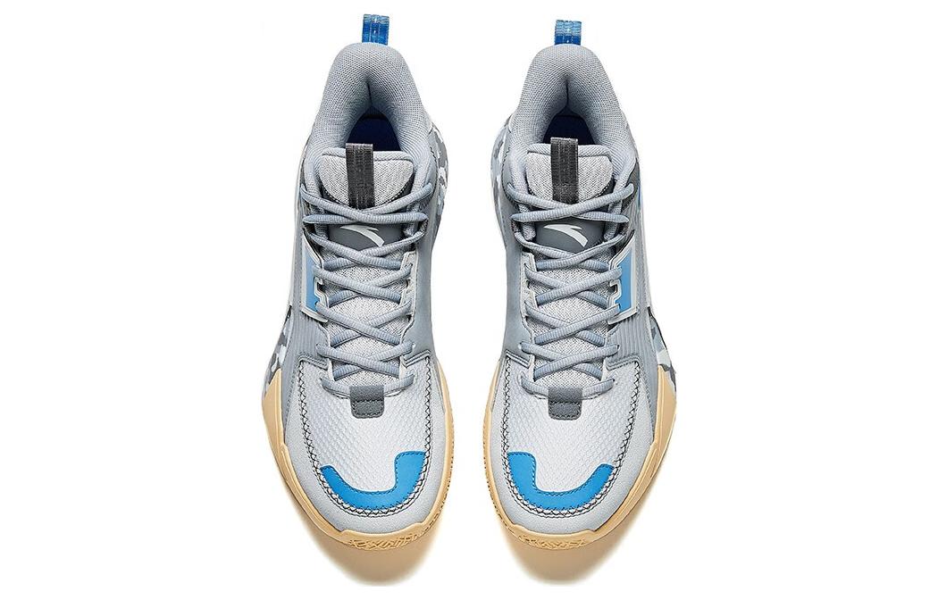 Lookbook 安踏极速 3 '灰蓝口香糖色' 112341604-8