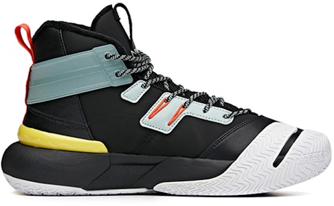 Anta安踏 速戰4 耐磨防滑高筒籃球鞋 黑綠橙 加絨版 Order Anta安踏 速戰4 耐磨防滑高筒籃球鞋 黑綠橙 加絨版