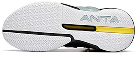 Anta安踏 速戰4 耐磨防滑高筒籃球鞋 黑綠橙 加絨版 Details for Anta安踏 速戰4 耐磨防滑高筒籃球鞋 黑綠橙 加絨版