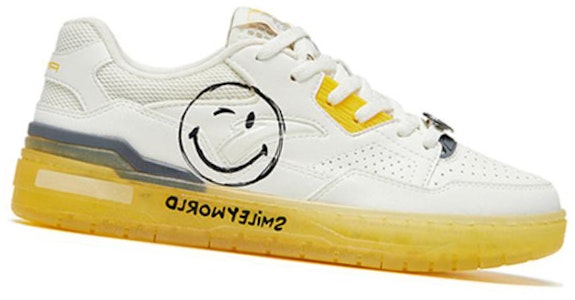 Anta安踏 烈焰4.0 防滑耐磨減震 低筒 板鞋 男款 白黃 Order Anta安踏 烈焰4.0 防滑耐磨減震 低筒 板鞋 男款 白黃