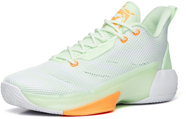 Anta Shock the Game 4 'White Green Orange' 112231603-1 Lookbook Anta Shock the Game 4 'White Green Orange' 112231603-1