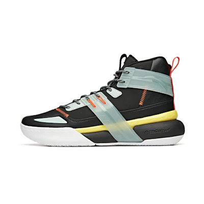 Anta Shock the Game 4 High 'Black Green Orange'