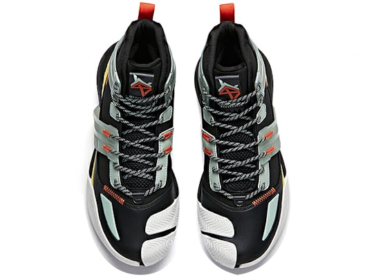 Anta Shock the Game 4 High 'Black Green Orange' 112041605-8 Lookbook Anta Shock the Game 4 High 'Black Green Orange' 112041605-8