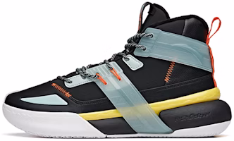 Anta Shock the Game 4.0 Fleeced High Top 'Black Green Orange' 112041650-2 Anta Shock the Game 4.0 Fleeced High Top 'Black Green Orange' 112041650-2